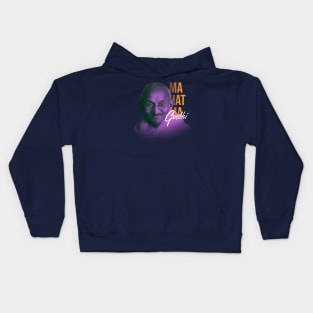 Gandhi The Great Soul Kids Hoodie